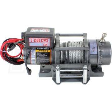 DK2 Warrior C4500 EWX 12-Volt 4 500LB Electric Portable Utility Winch