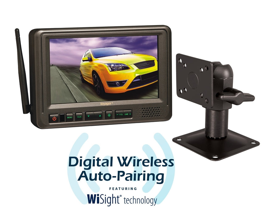 Voyager WVOM713AP 7" Wireless Monitor