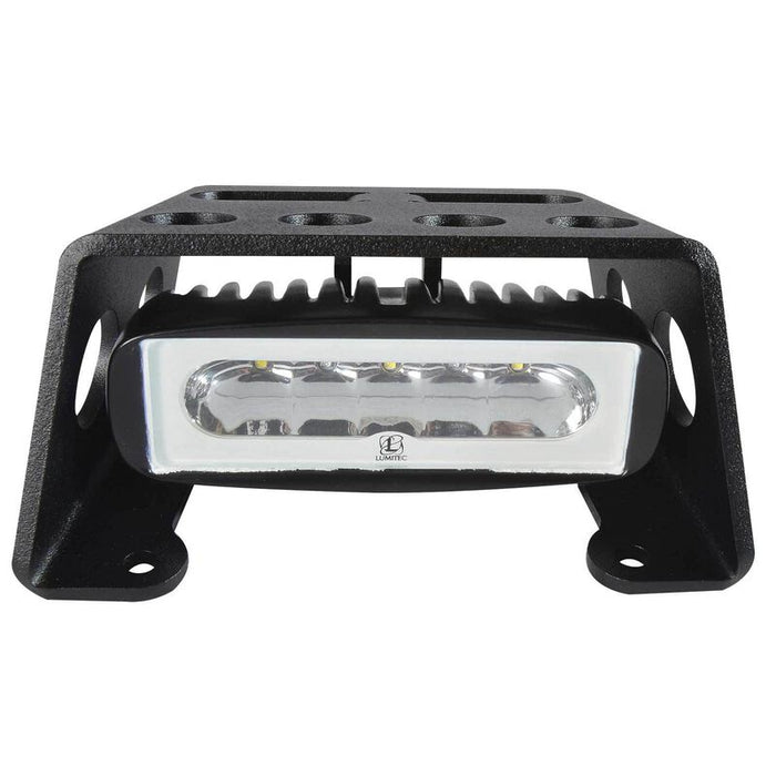 Lumitec Diesel Extreme-Duty Floodlight, White/Amber LED with Black Housing