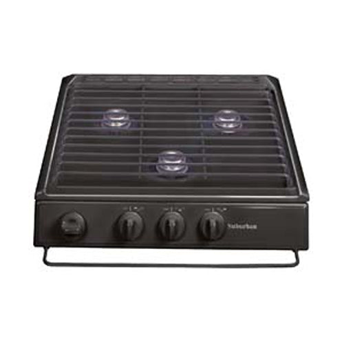 Suburban Slide-In Cooktop Black, 3100A