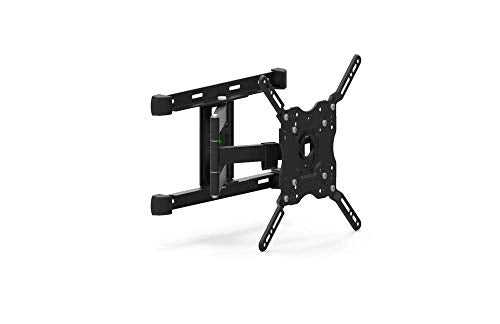 Furrion Universal Outdoor Full Motion TV Wall Mount Bracket for LED, LCD, OLED Flat Screens with VESA Up to 400x400, Tilt, Weatherproof, Max Load 132 LBS, Built-in Leveler (Black) - F2AA001ABBK