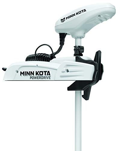 Minn Kota Riptide PowerDrive with i-Pilot Saltwater Bow-Mount Trolling Motor, 55/IP_BT/48-Inch Shaft
