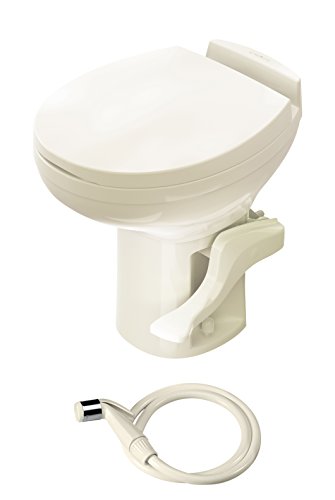 Aqua-Magic Residence Water Saver High Profile, Bone RV Toilet - Thetford 42175