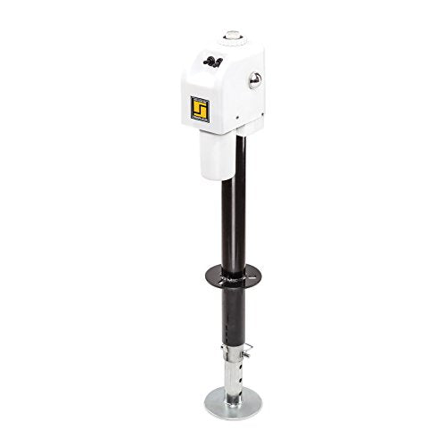 Stromberg Carlson JET-3555 White 3500 lb. Electric Tongue Jack with Light