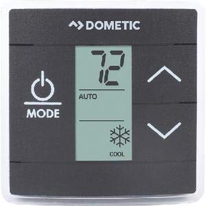 Dometic 3316400.013 Control Touch Single Zone Black Thermostat
