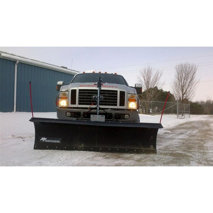 Snowbear 324-172 ProShovel 84''x22" Snow Plow 2" Front Mounted Receiver w-Actuator Lift System
