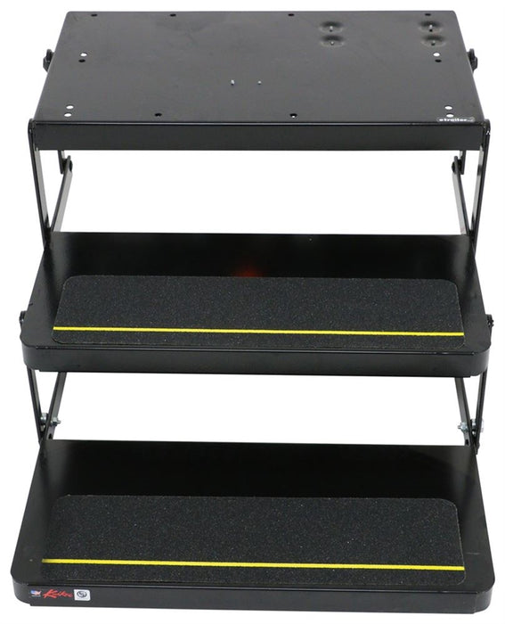 Lippert Components 3726892 Kwikee 40 Series Double Electric Step with Double Tread