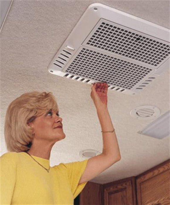 Coleman Mach15 15K Ducted White Air Conditioner  -  Roof, Ceiling & Thermostat