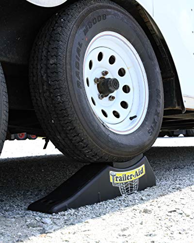 Trailer Aid "Plus Tandem Tire Changing Ramp, The Fast and Easy Way to Change A Trailer's Flat Tire, Holds Upto 15,000 Pounds, 5.5 Inch Lift (Black) (24)
