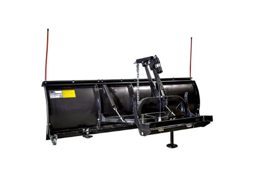 DK2 88 in. x 26 in. Heavy-Duty Universal Mount T-Frame Snow Plow Kit with Actuator and Wireless Remote