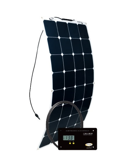Go Power GP-Flex-200 200 Watt Solar Kit w. 30A Digital Controller