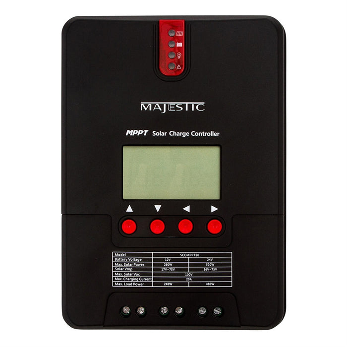 Majestic SCCMPPT20 Mppt Solar & Wind Charge Controller 20 Amp