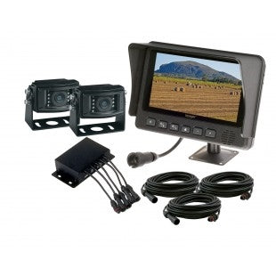 Voyager VOSHDCL2B 7" Waterproof LCD Monitor Two Camera System