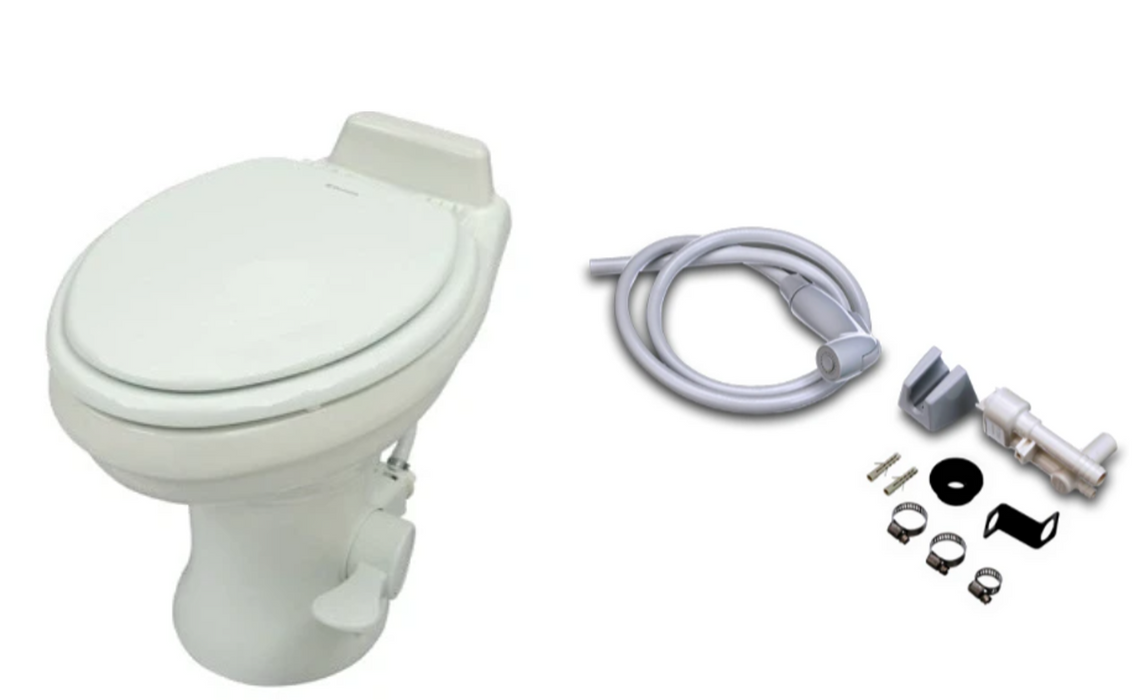 Dometic Sealand 302320183 Revolution 320 Series RV Toilet (hand spray optional)